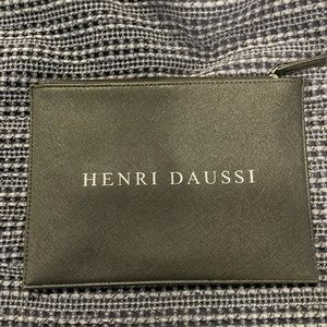 Henri Daussi zipper pouch